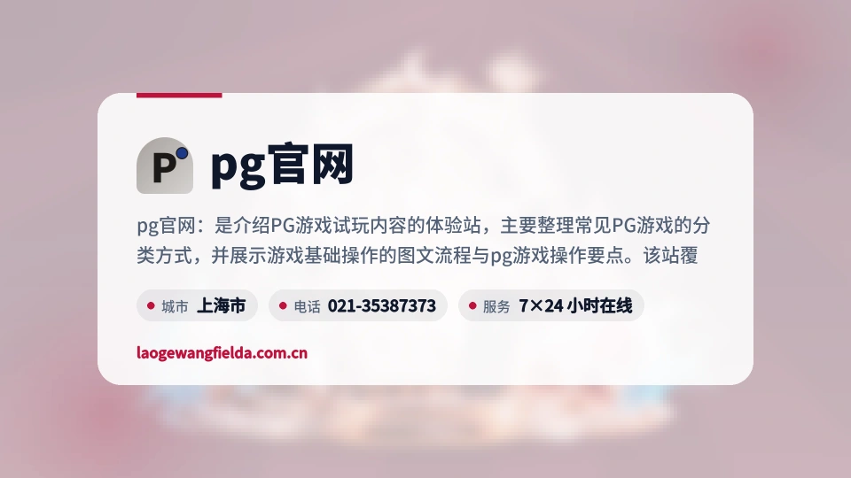 初识pg官网